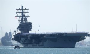US warship