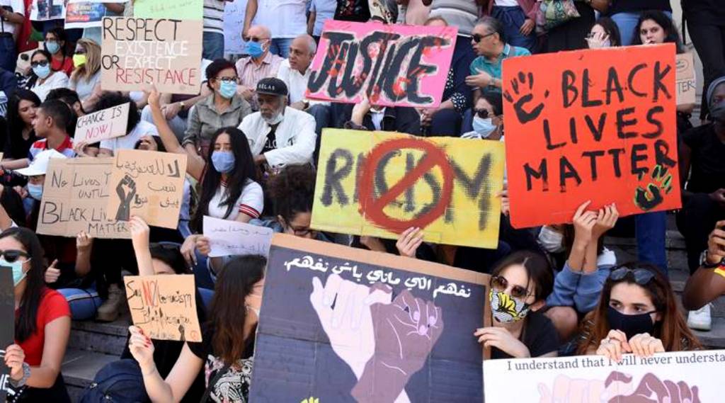 America Protests Global Tunisia