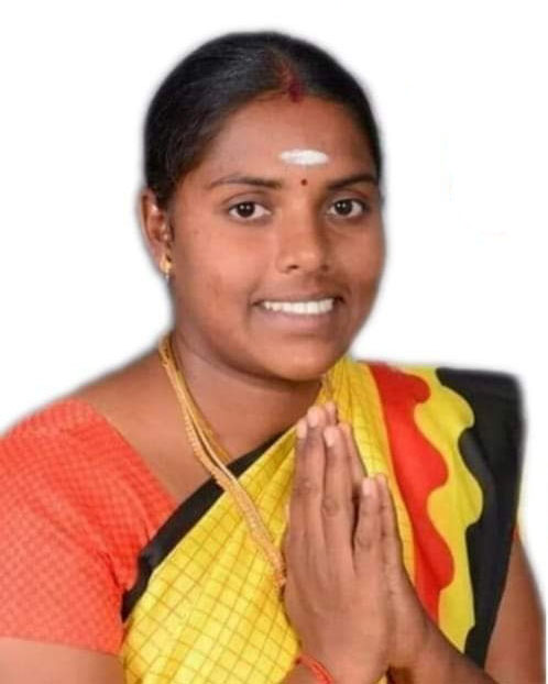 அவிநாசியில் போட்டியிடும் தேமுதிக மாவட்ட மகளிரணி செயலாளர் மீரா